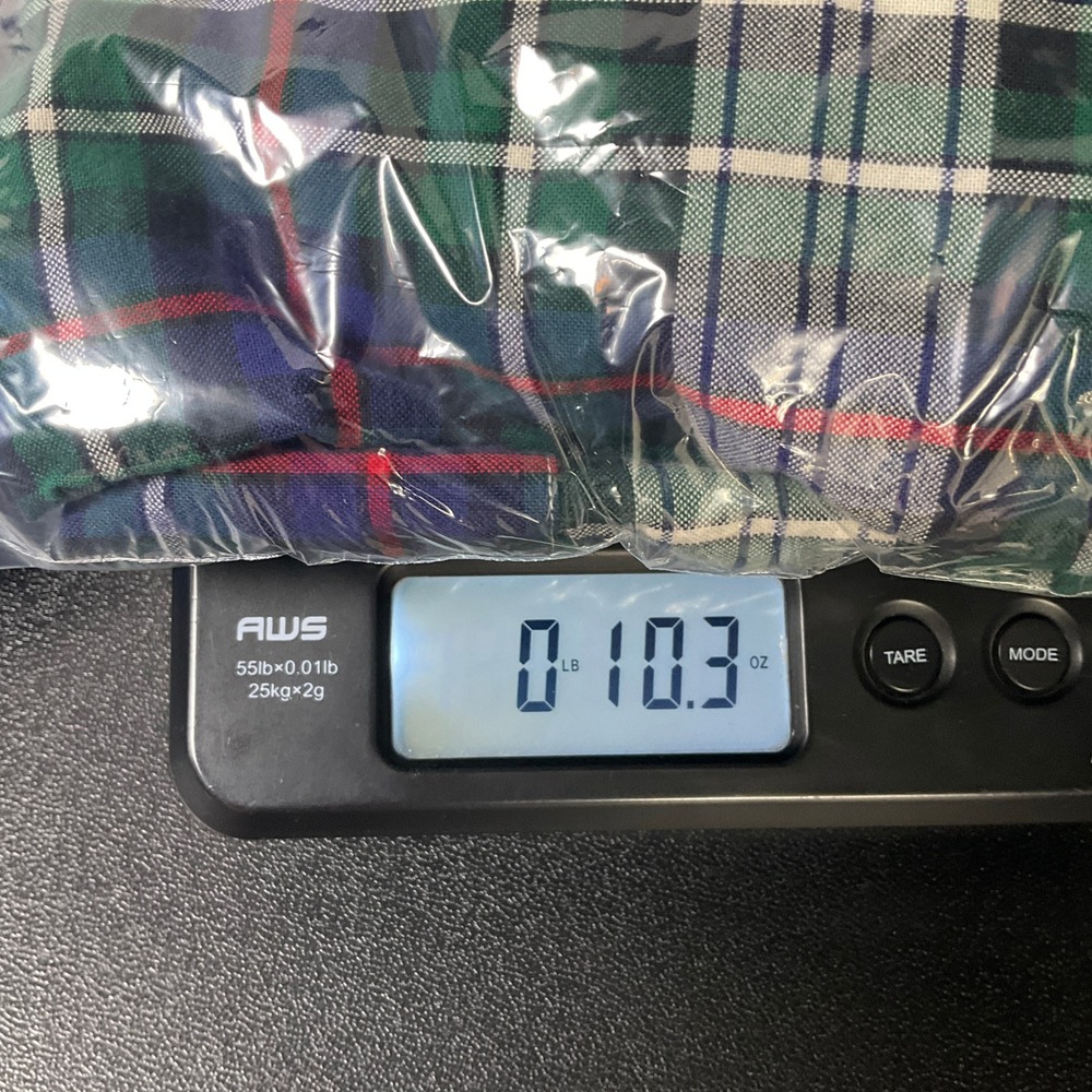 J.Crew Oxford Shirt Mens Sz L Green Cotton Slim Fit Tartan Plaid Button Down - Picture 8 of 8